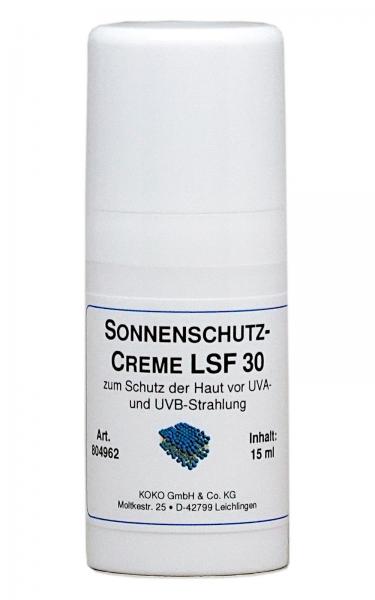 Sonnenschutzcreme LSF30 (15ml)