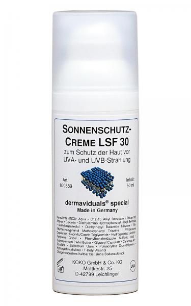 Sonnenschutzcreme LSF30 (50ml)